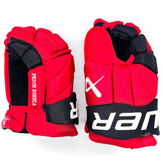 Bauer Vapor Hyperlite - Gant d'occasion NHL Pro Stock - Hurricanes de la Caroline (rouge/noir) n° 2